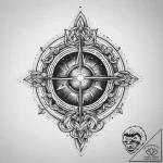 Tattoo sketch cosmic soul, tattoo line art, o… – tattoo sketch (№1759553691_0, 04.10.2025 04:54) — tattoovalue.net