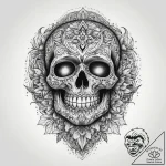 Tattoo sketch paintbrush with a palette, tatt… – tattoo sketch (№1759557596_0, 04.10.2025 05:59) — tattoovalue.net