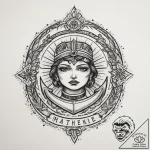 Tattoo sketch divine, artistic tattoo sketch,… – tattoo sketch (№1759559764_0, 04.10.2025 06:36) — tattoovalue.net