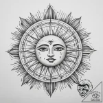 Tattoo sketch hieroglyphic symbol for “creati… – tattoo sketch (№1759560196_0, 04.10.2025 06:43) — tattoovalue.net