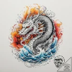 Tattoo sketch cosmic source, artistic tattoo… – tattoo sketch (№1759560639_0, 04.10.2025 06:50) — tattoovalue.net