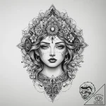 Tattoo sketch memory, tattoo line art, dotwor… – tattoo sketch (№1759563659_0, 04.10.2025 07:40) — tattoovalue.net