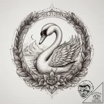 Tattoo sketch swan tattoo, tattoo drawing out… – tattoo sketch (№1759564522_0, 04.10.2025 07:55) — tattoovalue.net