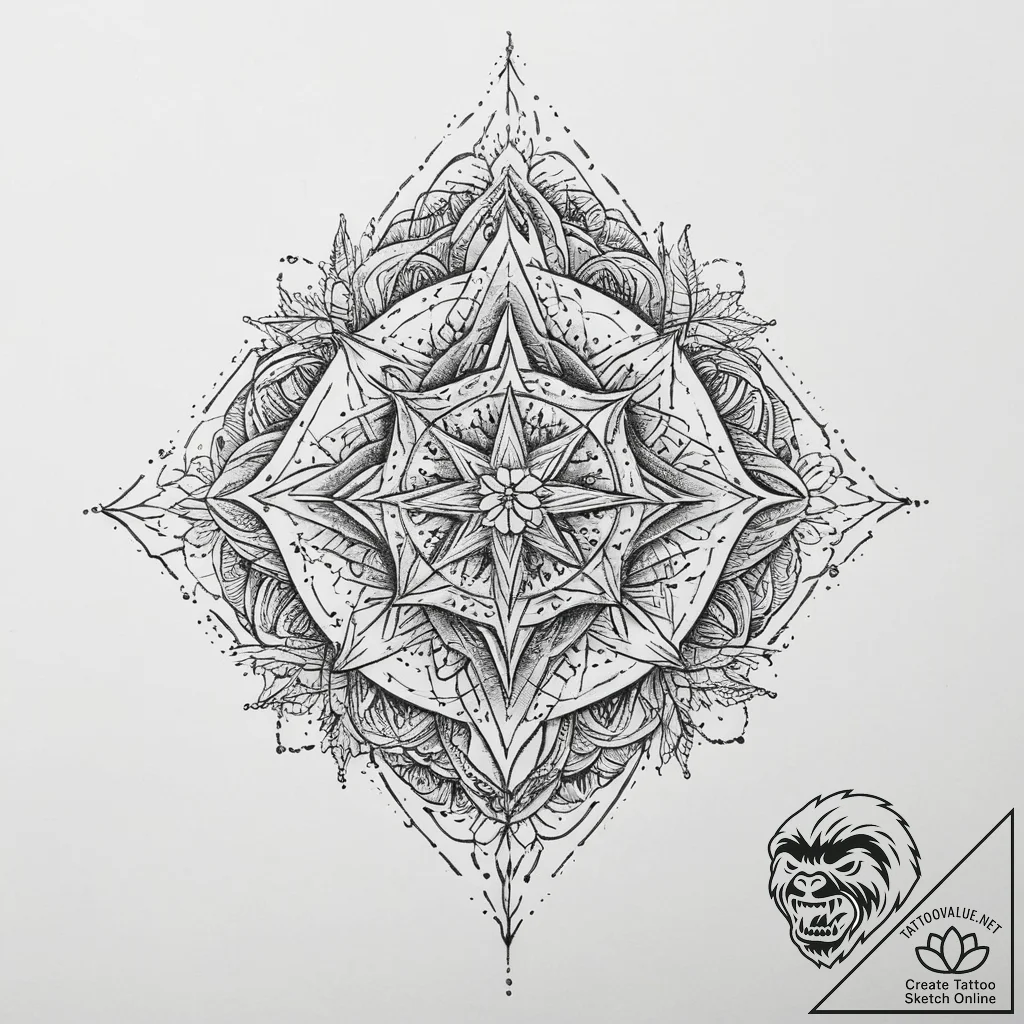 Tattoo sketch clay, ink illustration for tatt... - tattoo sketch (№1759566694_0, 04.10.2025 08:31) — tattoovalue.net