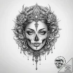 Tattoo sketch mortal – tattoo sketch (№1759567342_0, 04.10.2025 08:42) — tattoovalue.net