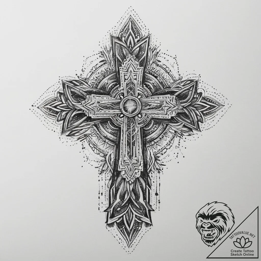 Tattoo sketch beginning, tattoo sketch design... - tattoo sketch (№1759567988_0, 04.10.2025 08:53) — tattoovalue.net