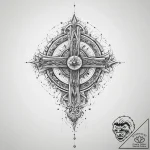 Tattoo sketch cosmic source, artistic tattoo… – tattoo sketch (№1759571021_0, 04.10.2025 09:43) — tattoovalue.net