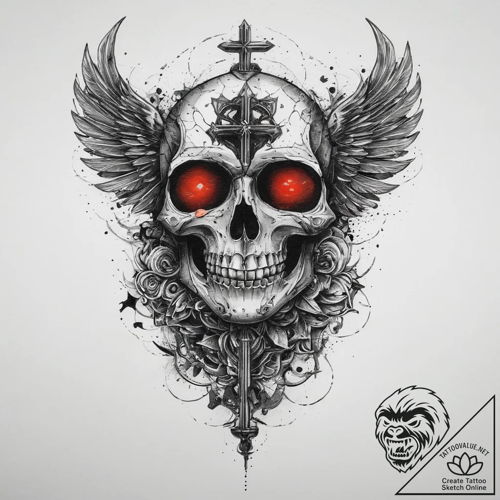 Tattoo sketch desire, concept art for tattoo,... - tattoo sketch (№1759572100_0, 04.10.2025 10:01) — tattoovalue.net