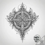 Tattoo sketch holy self, tattoo flash sheet d… – tattoo sketch (№1759573191_0, 04.10.2025 10:19) — tattoovalue.net