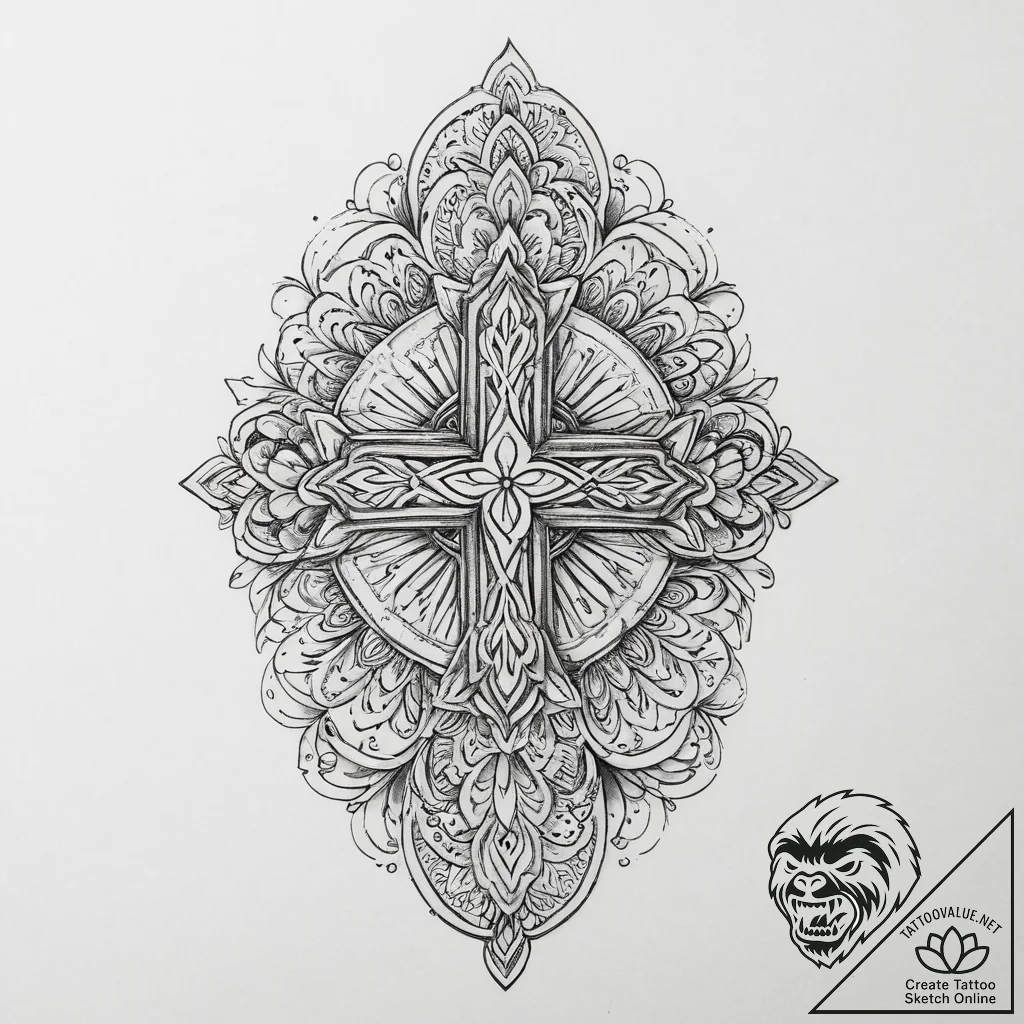 Tattoo sketch ornamental браслет, artistic ta... - tattoo sketch (№1759573623_0, 04.10.2025 10:27) — tattoovalue.net