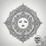 Tattoo sketch moonlight, concept art for tatt… – tattoo sketch (№1759574488_0, 04.10.2025 10:41) — tattoovalue.net