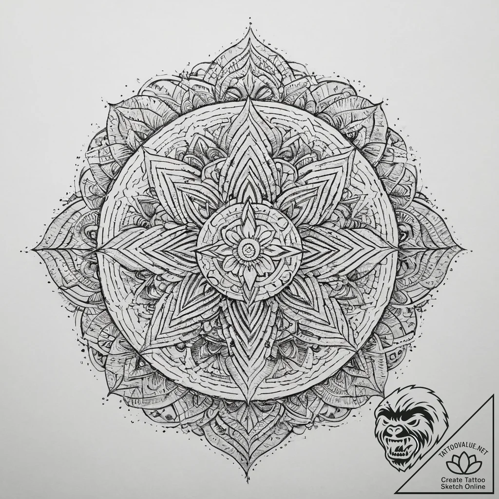 Tattoo sketch universe, artistic tattoo sketc... - tattoo sketch (№1759575351_0, 04.10.2025 10:55) — tattoovalue.net