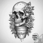 Tattoo sketch janitor mop and bucket, tattoo… – tattoo sketch (№1759579896_0, 04.10.2025 12:11) — tattoovalue.net