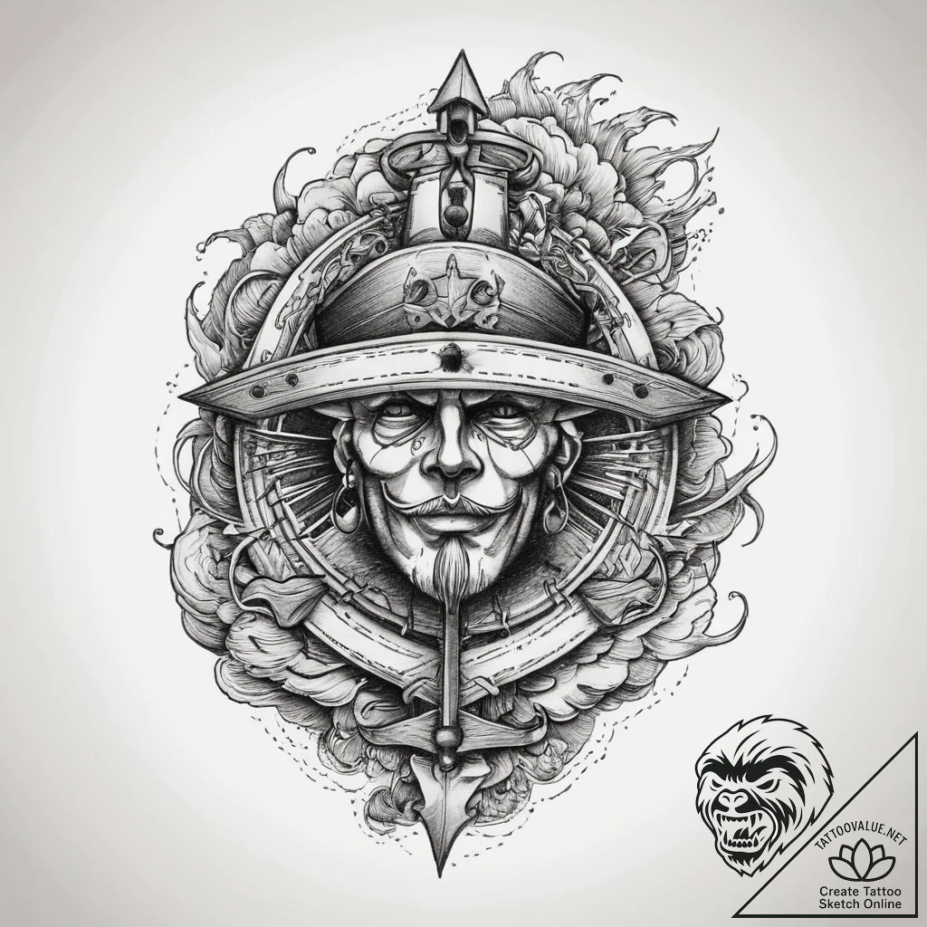 Tattoo sketch storm cloud, tattoo drawing out... - tattoo sketch (№1759582276_0, 04.10.2025 12:51) — tattoovalue.net