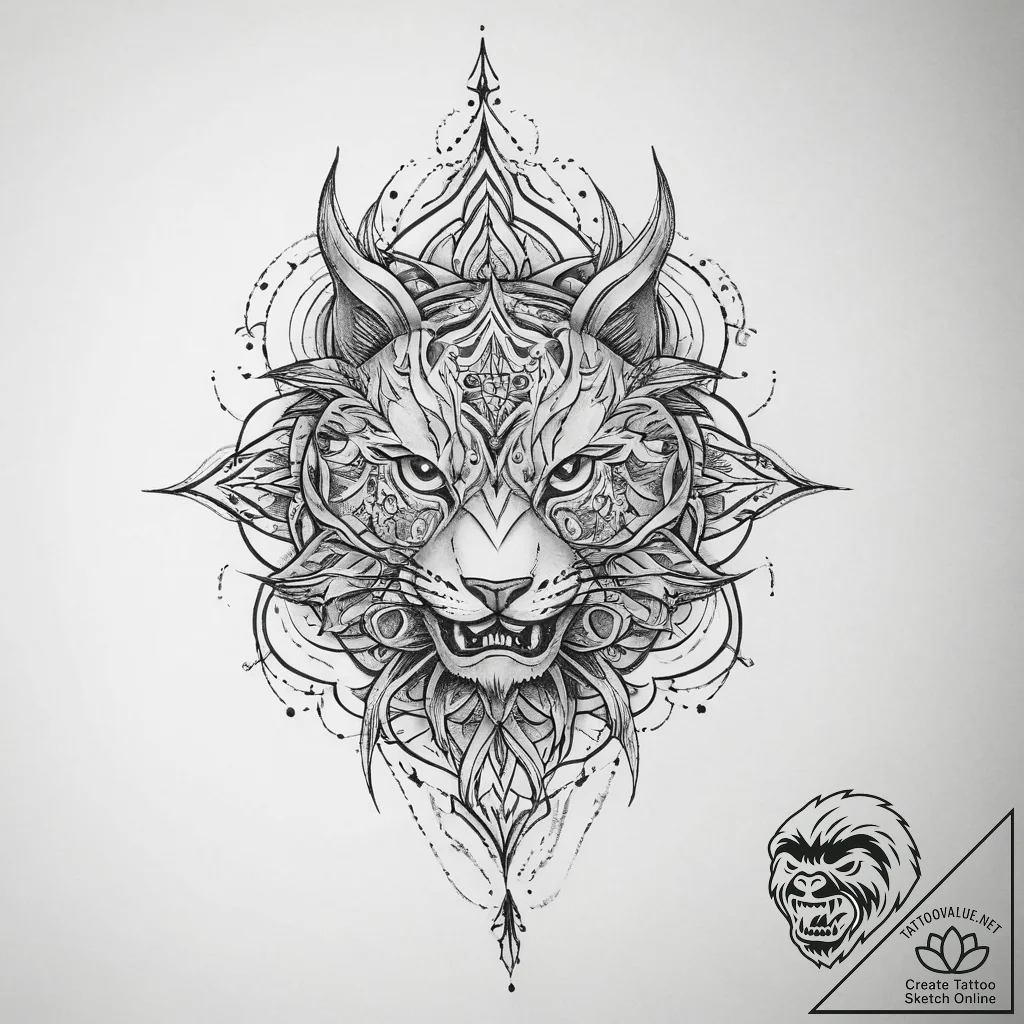 Tattoo sketch quest, concept art for tattoo,... - tattoo sketch (№1759585761_0, 04.10.2025 13:49) — tattoovalue.net