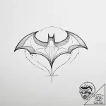 Tattoo sketch batman begins logo, tattoo draw… – tattoo sketch (№1759590536_0, 04.10.2025 15:08) — tattoovalue.net