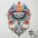 Tattoo sketch chalice pagan, tattoo drawing o… – tattoo sketch (№1759591617_0, 04.10.2025 15:26) — tattoovalue.net