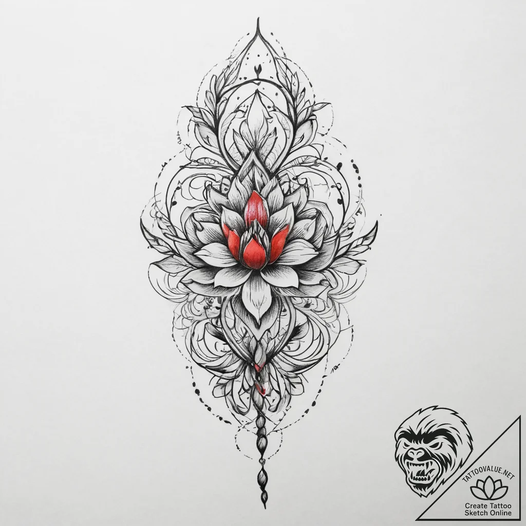 Tattoo sketch braid, tattoo flash sheet desig... - tattoo sketch (№1759592070_0, 04.10.2025 15:34) — tattoovalue.net