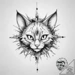 Tattoo sketch tom and jerry with a sun, artis… – tattoo sketch (№1759592719_0, 04.10.2025 15:45) — tattoovalue.net