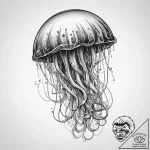 Tattoo sketch jellyfish tattoo, tattoo sketch… – tattoo sketch (№1759594030_0, 04.10.2025 16:07) — tattoovalue.net