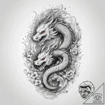 Tattoo sketch divine evolution, tattoo drawin… – tattoo sketch (№1759594678_0, 04.10.2025 16:17) — tattoovalue.net