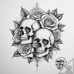 Tattoo sketch blessed start, concept art for… – tattoo sketch (№1759595328_0, 04.10.2025 16:28) — tattoovalue.net