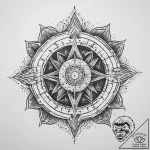 Tattoo sketch cosmic world, ink illustration… – tattoo sketch (№1759597720_0, 04.10.2025 17:08) — tattoovalue.net