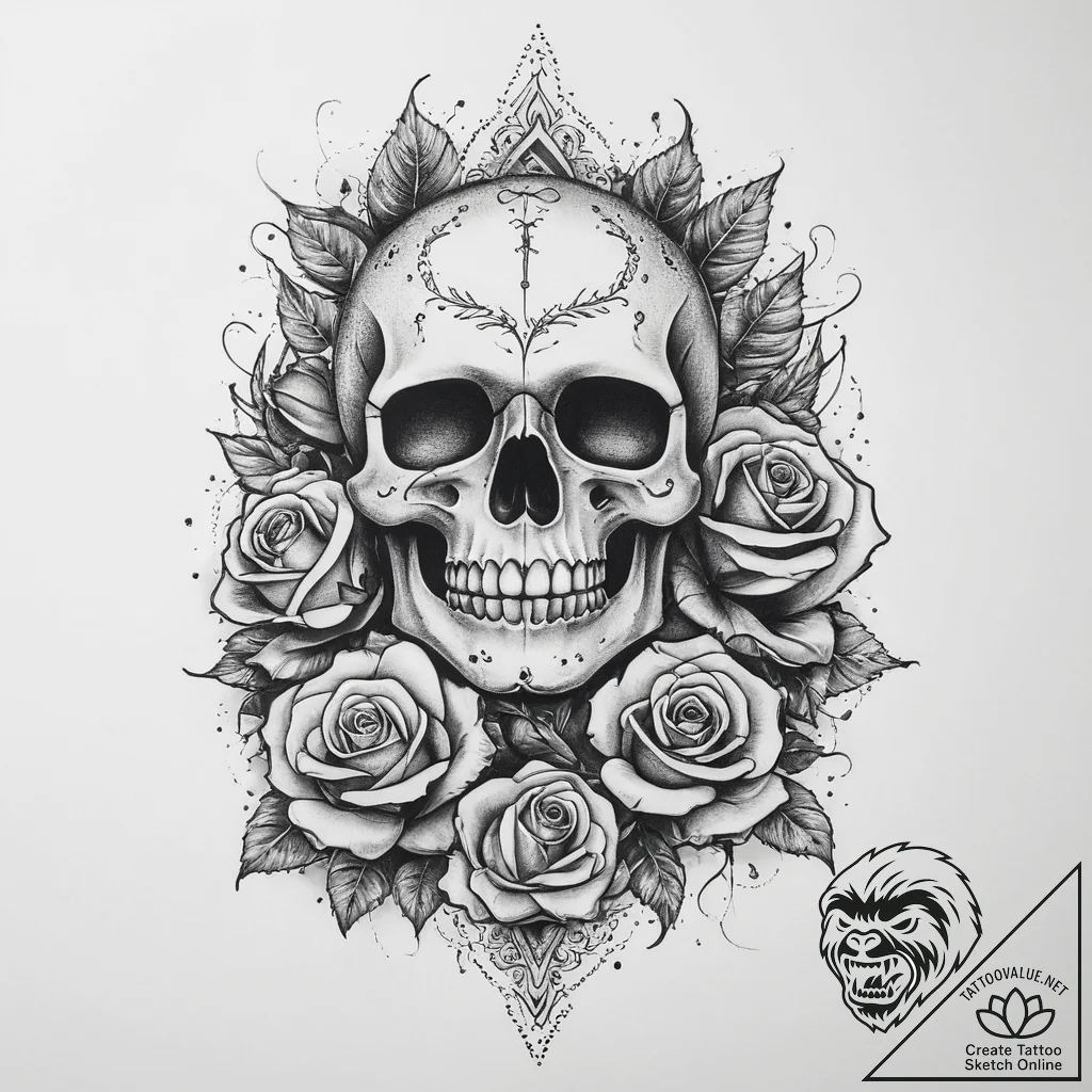 Tattoo sketch color, tattoo flash sheet desig... - tattoo sketch (№1759598392_0, 04.10.2025 17:19) — tattoovalue.net