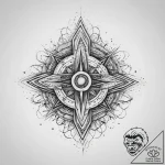 Tattoo sketch cosmic creation, tattoo line ar… – tattoo sketch (№1759602323_0, 04.10.2025 18:25) — tattoovalue.net