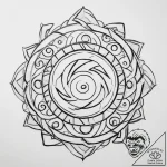 Tattoo sketch naruto uzumaki clan symbol – tattoo sketch (№1759603423_0, 04.10.2025 18:43) — tattoovalue.net