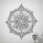 Tattoo sketch sacred space, tattoo flash shee… – tattoo sketch (№1759605828_0, 04.10.2025 19:23) — tattoovalue.net