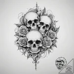 Tattoo sketch cosmic ground, tattoo flash she… – tattoo sketch (№1759606047_0, 04.10.2025 19:27) — tattoovalue.net