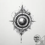 Tattoo sketch cosmic cosmos, artistic tattoo… – tattoo sketch (№1759606489_0, 04.10.2025 19:34) — tattoovalue.net