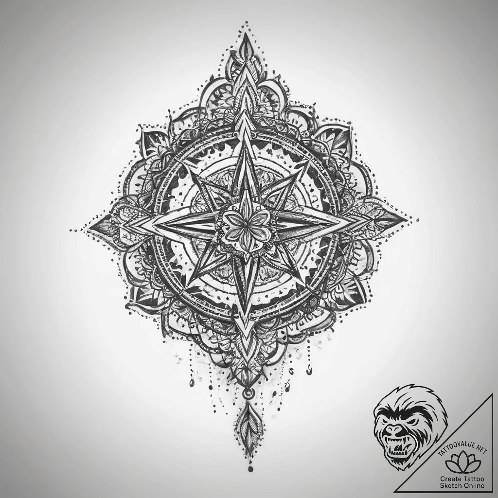 Tattoo sketch spiritual soil, artistic tattoo... - tattoo sketch (№1759606927_0, 04.10.2025 19:42) — tattoovalue.net