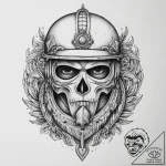 Tattoo sketch helmet, tattoo sketch design, o… – tattoo sketch (№1759609992_0, 04.10.2025 20:33) — tattoovalue.net