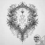 Tattoo sketch vine, ink illustration for tatt… – tattoo sketch (№1759610211_0, 04.10.2025 20:36) — tattoovalue.net