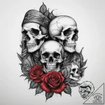 Tattoo sketch soldier with a priest, ink illu… – tattoo sketch (№1759616861_0, 04.10.2025 22:27) — tattoovalue.net
