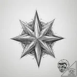 Tattoo sketch nautical star, tattoo flash she… – tattoo sketch (№1759617298_0, 04.10.2025 22:34) — tattoovalue.net