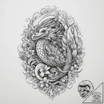 Tattoo sketch swainson’s thrush, concept art… – tattoo sketch (№1759617516_0, 04.10.2025 22:38) — tattoovalue.net