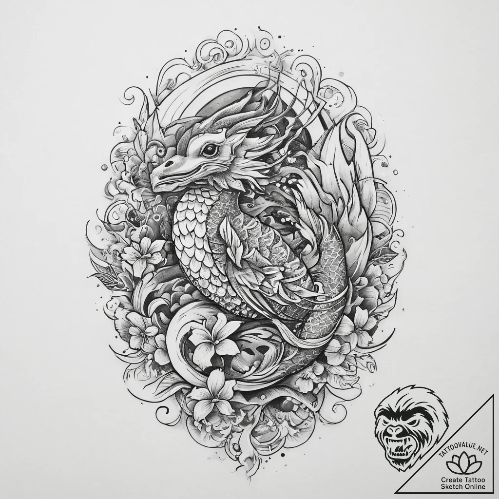 Tattoo sketch swainson's thrush, concept art... - tattoo sketch (№1759617516_0, 04.10.2025 22:38) — tattoovalue.net