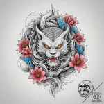Tattoo sketch lotus flower, tattoo line art,… – tattoo sketch (№1759618398_0, 04.10.2025 22:53) — tattoovalue.net