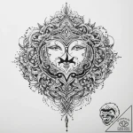 Tattoo sketch узор на животе – tattoo sketch (№1759620370_0, 04.10.2025 23:26) — tattoovalue.net