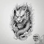 Tattoo sketch holy portrayal, concept art for… – tattoo sketch (№1759623682_0, 05.10.2025 00:21) — tattoovalue.net