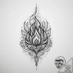 Tattoo sketch fire, tattoo flash sheet design… – tattoo sketch (№1759624577_0, 05.10.2025 00:36) — tattoovalue.net