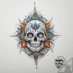 Tattoo sketch road, tattoo sketch design, vib… – tattoo sketch (№1759658974_0, 05.10.2025 10:09) — tattoovalue.net