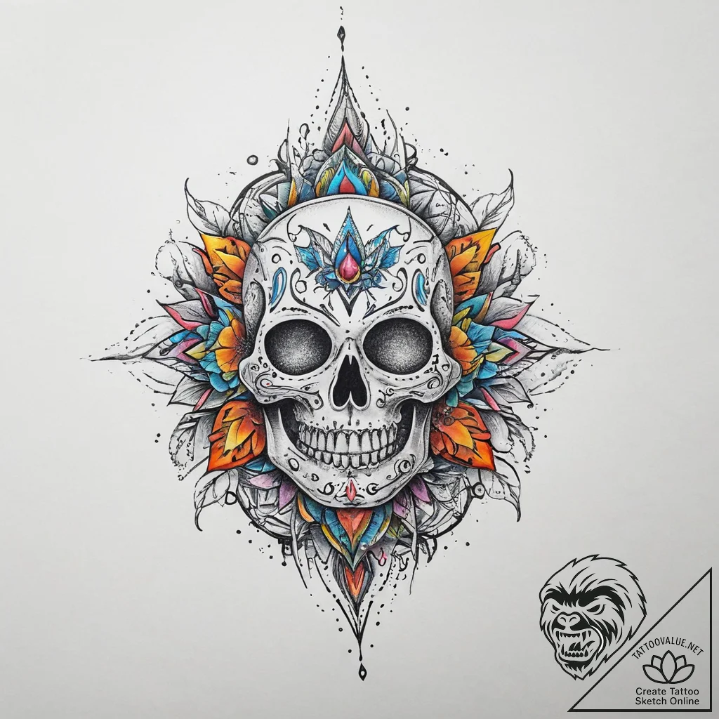 Tattoo sketch road, tattoo sketch design, vib... - tattoo sketch (№1759658974_0, 05.10.2025 10:09) — tattoovalue.net
