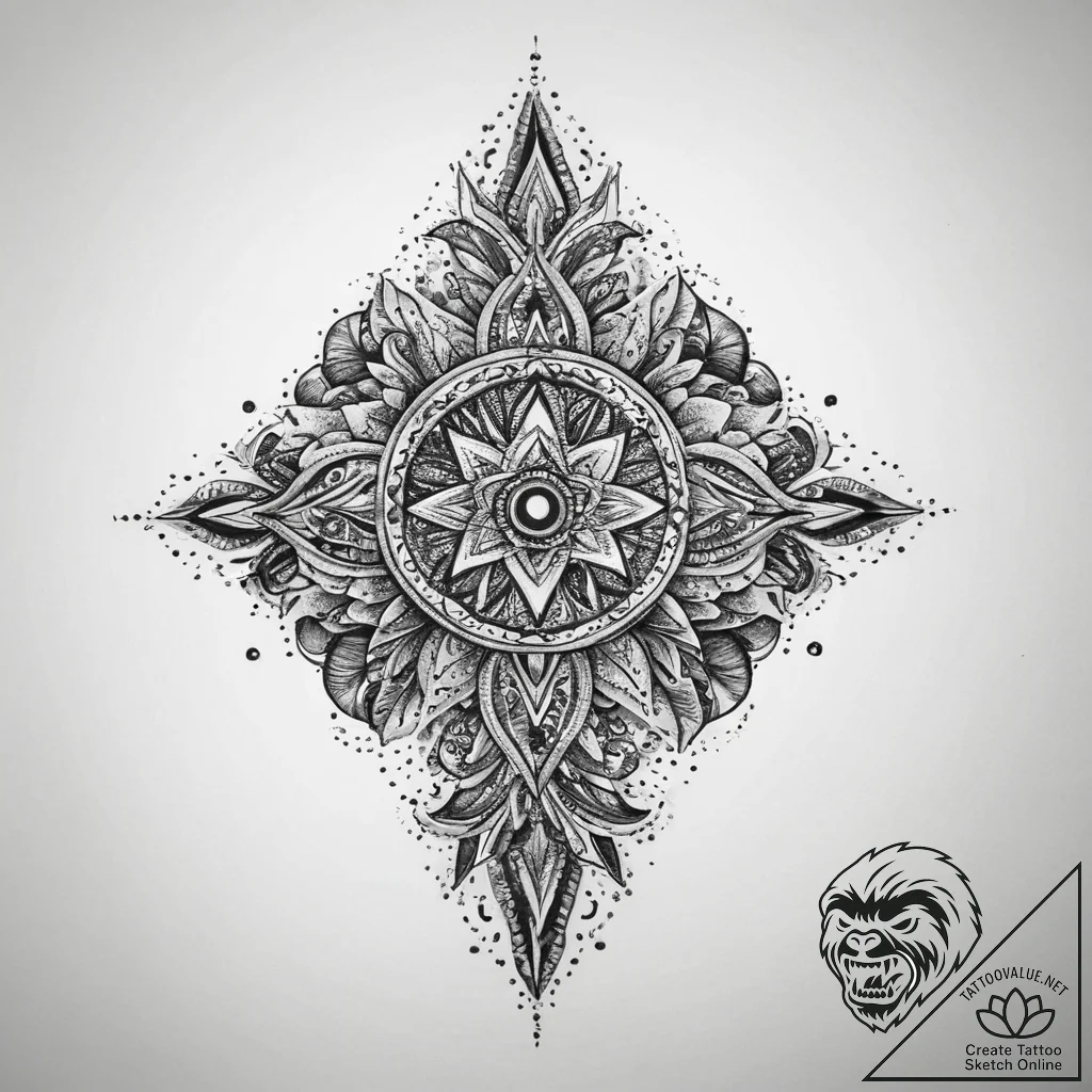 Tattoo sketch bronze, tattoo sketch design, o... - tattoo sketch (№1759660293_0, 05.10.2025 10:31) — tattoovalue.net