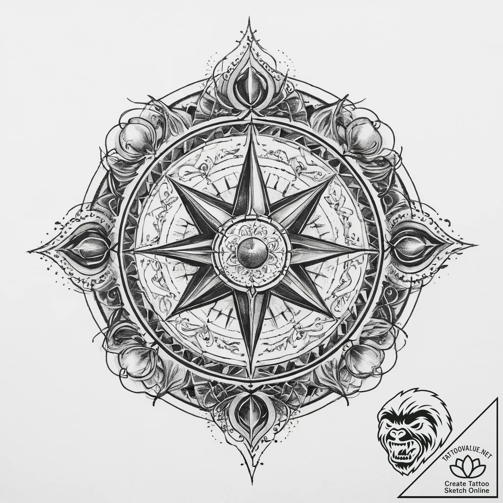 Tattoo sketch magical grimoire, tattoo flash... - tattoo sketch (№1759661602_0, 05.10.2025 10:53) — tattoovalue.net