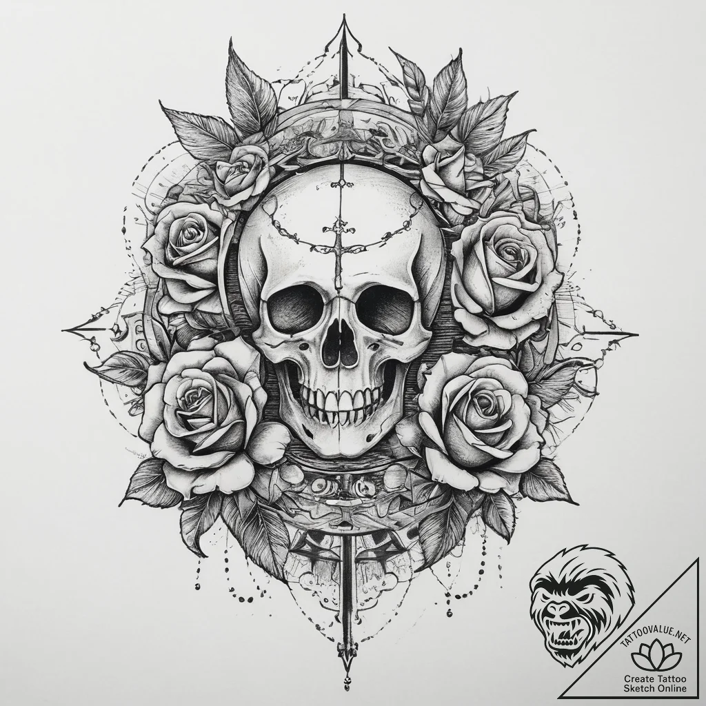 Tattoo sketch path, tattoo drawing outline, o... - tattoo sketch (№1759667758_0, 05.10.2025 12:35) — tattoovalue.net