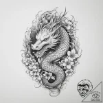 Tattoo sketch single line of a person’s colla… – tattoo sketch (№1759668198_0, 05.10.2025 12:43) — tattoovalue.net